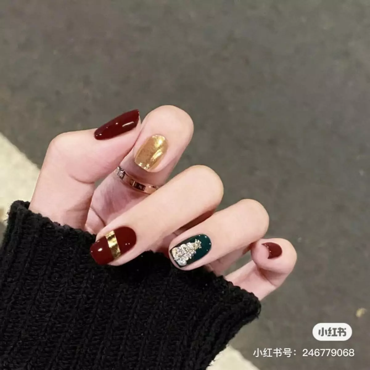 Mẫu nail noel đẹp