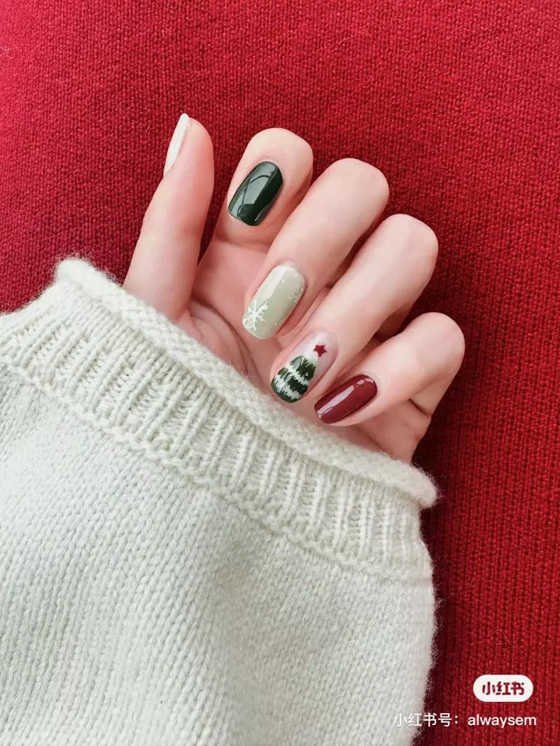 Mẫu nail noel đẹp