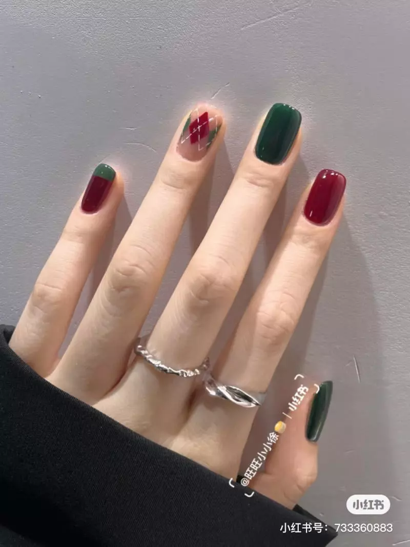 Mẫu nail noel đẹp