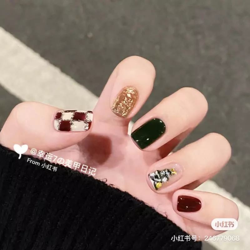 Mẫu nail noel đẹp