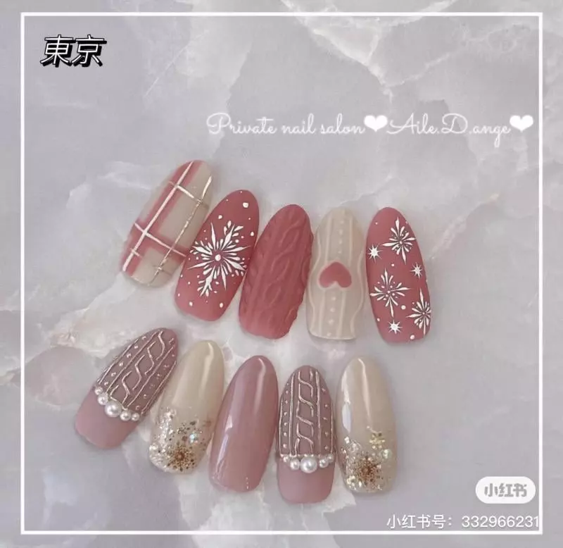 Mẫu nail noel đẹp