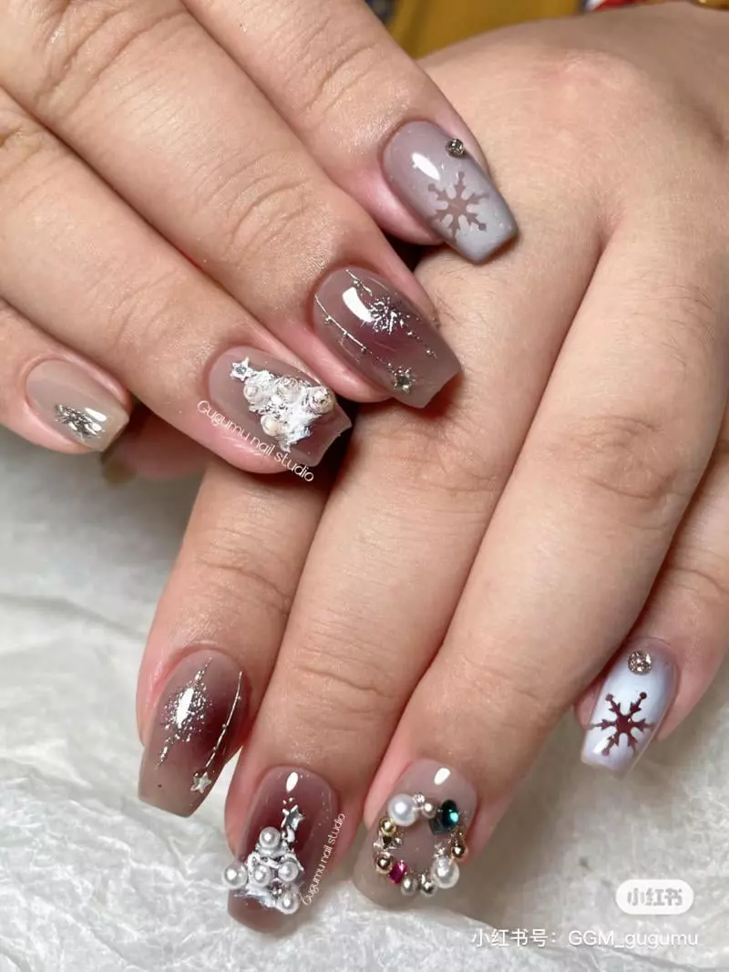 Mẫu nail noel đẹp