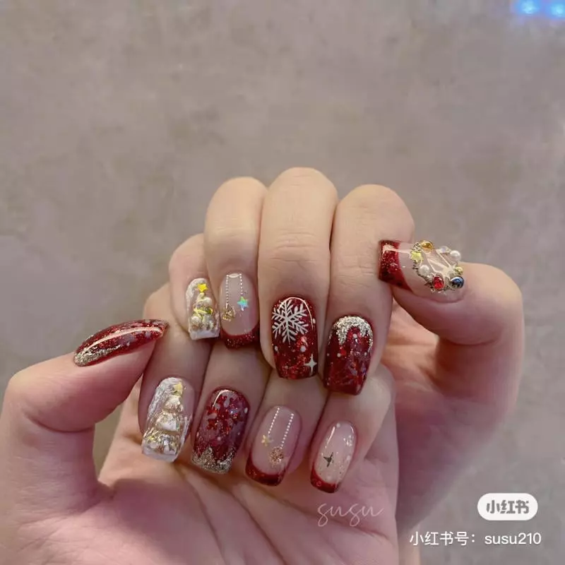 Mẫu nail noel đẹp