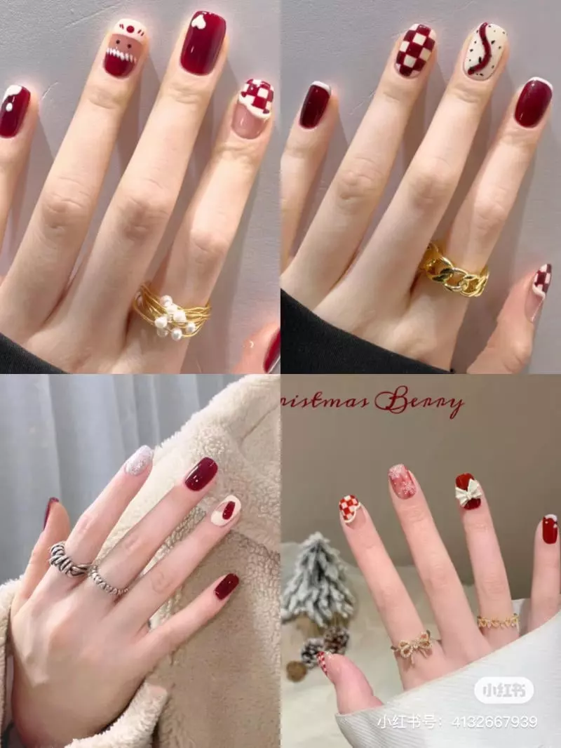 Mẫu nail noel đẹp