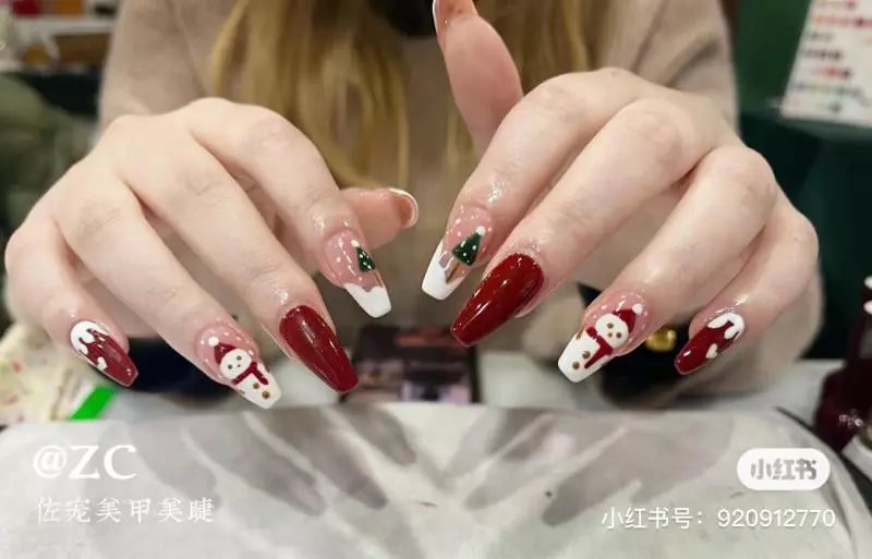 Mẫu nail noel đẹp