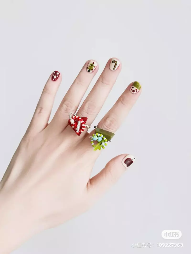 Mẫu nail noel đẹp