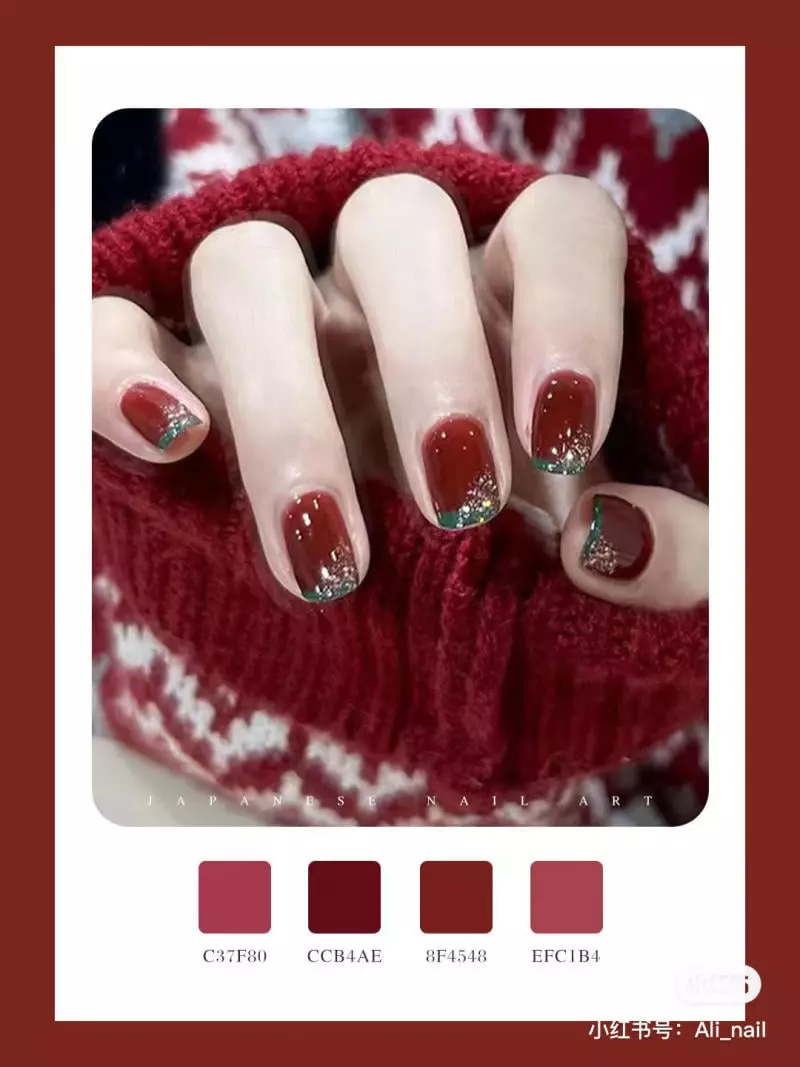 Mẫu nail noel đẹp