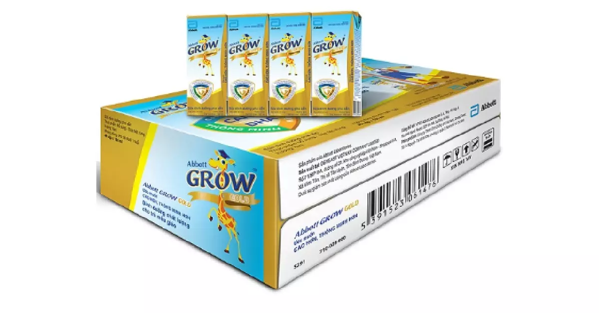 Giá sữa Abbott Grow 1-3 tuổi pha sẵn cho bé phải chăng, phù hợp túi tiền người tiêu dùng