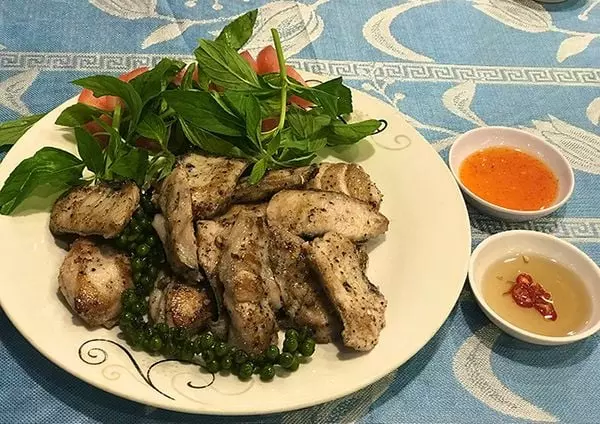 cá ngừ nướng