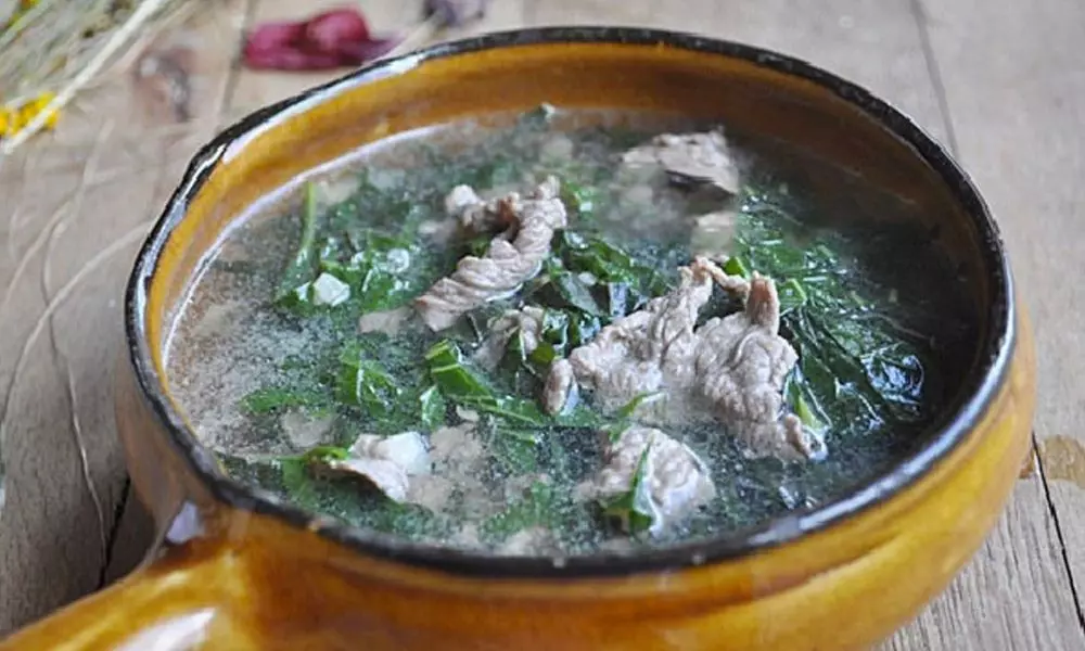 Canh thịt bò lá lốt bổ dưỡng