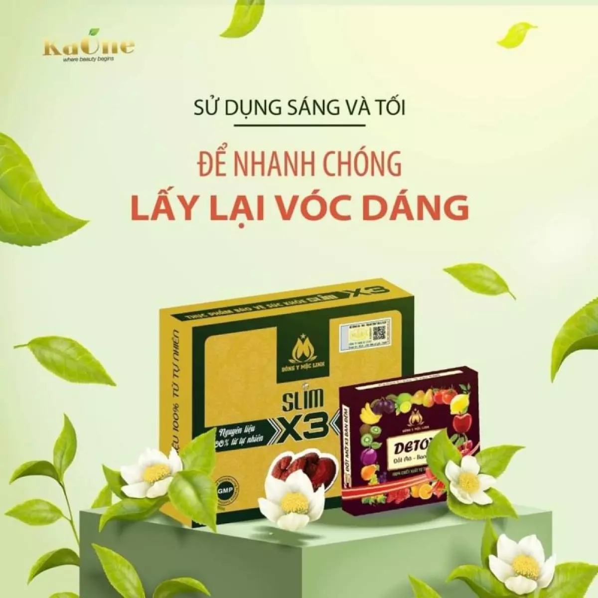 Giảm cân Slim X3 chính hãng sử dụng sáng và tối lấy lại vóc dáng thon gọn