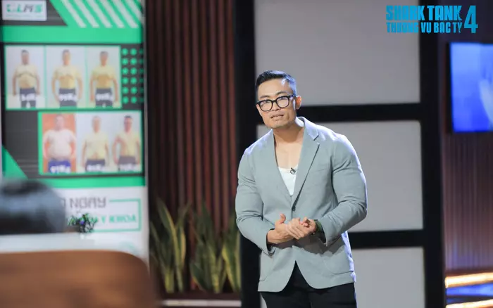 Ông Phan Bảo Long gọi vốn tại Shark Tank Việt Nam mùa 4