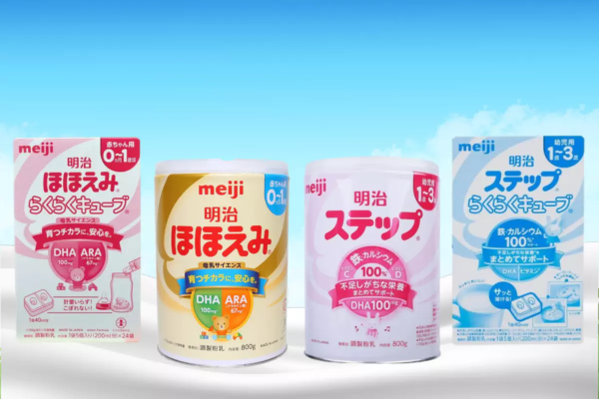 Review sữa Meiji nội địa Nhật