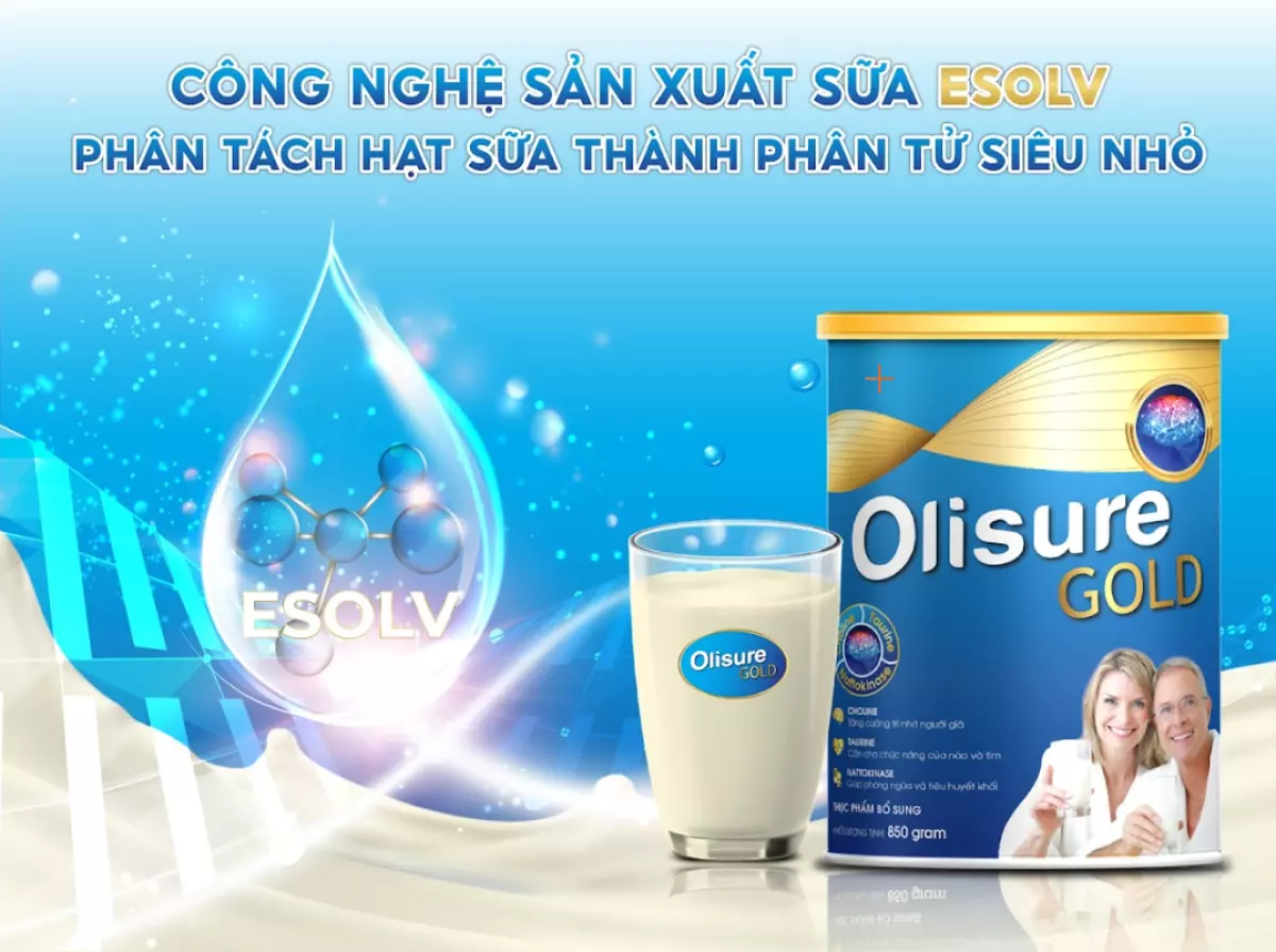 Sữa bổ não Olisure GOLD