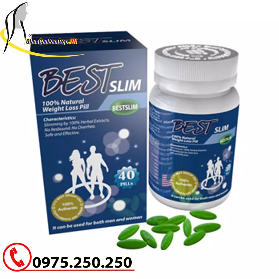 Best slim usa là thuốc giảm cân tốt nhất, hiệu quả và an toàn nhất và được bộ y tế chứng nhận