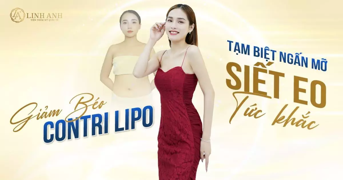 Giảm béo an toàn bằng công nghệ Contri - Lipo