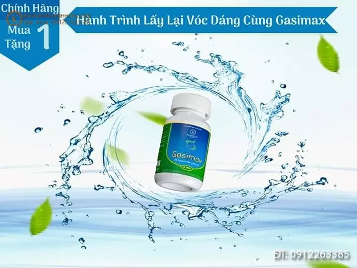 Viên uống giảm béo giảm cân Gasimax Khinoor 13