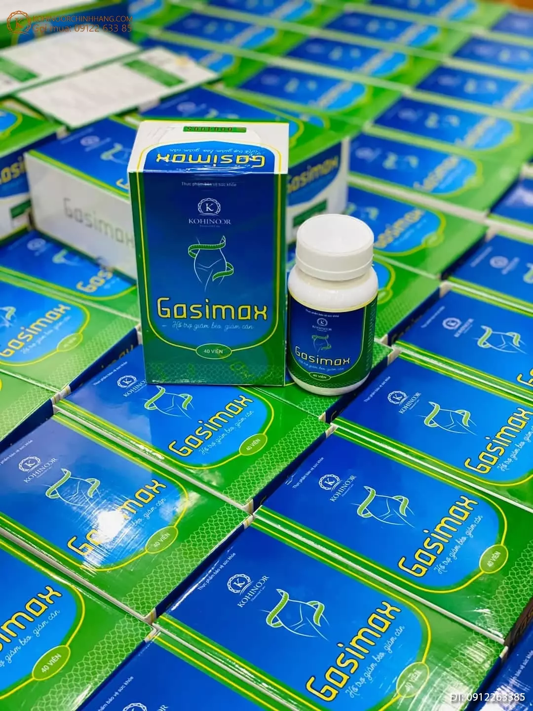 Viên uống giảm béo giảm cân Gasimax