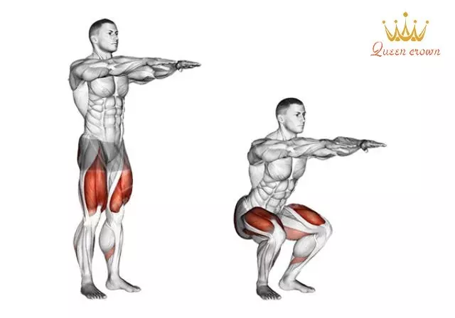 Động tác Squat đúng chuẩn