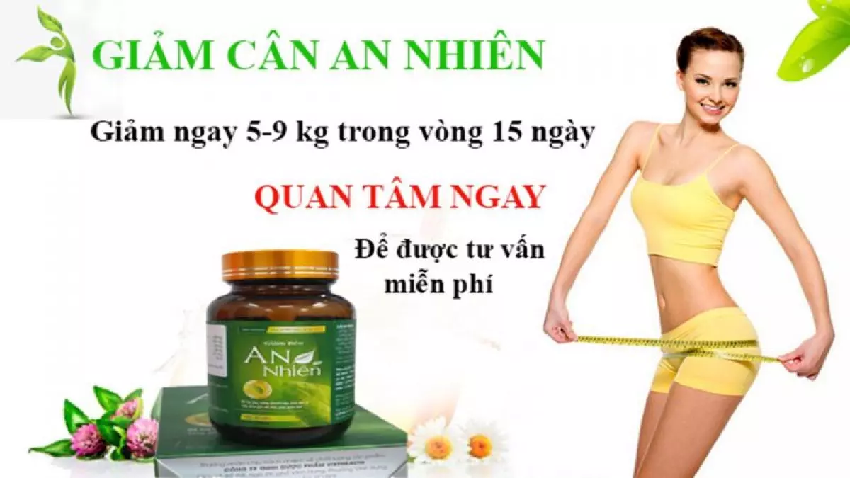 An Nhiên - Viên giảm cân hiệu quả (Hộp 40 viên)