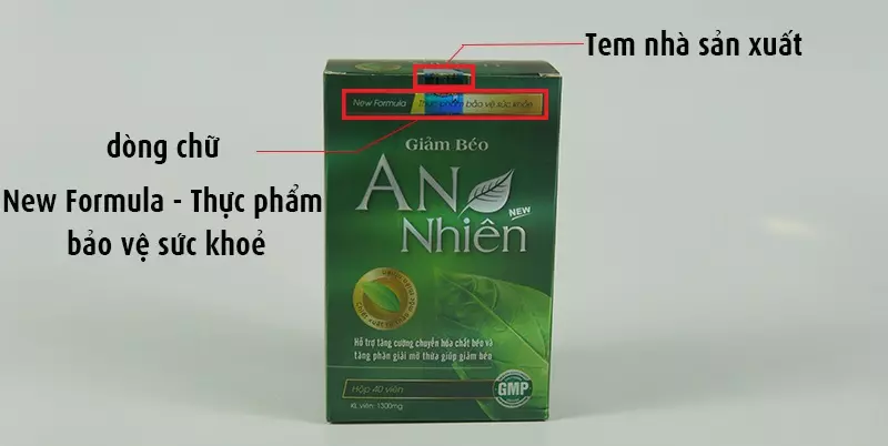 Phân biệt viên giảm cân An Nhiên thật và giả