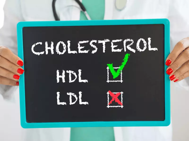 Hình ảnh chỉ số cholesterol trong máu