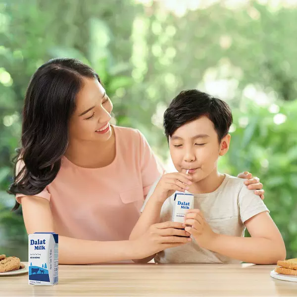 Sữa Tươi Dalatmilk Có Đường Hộp 110ml