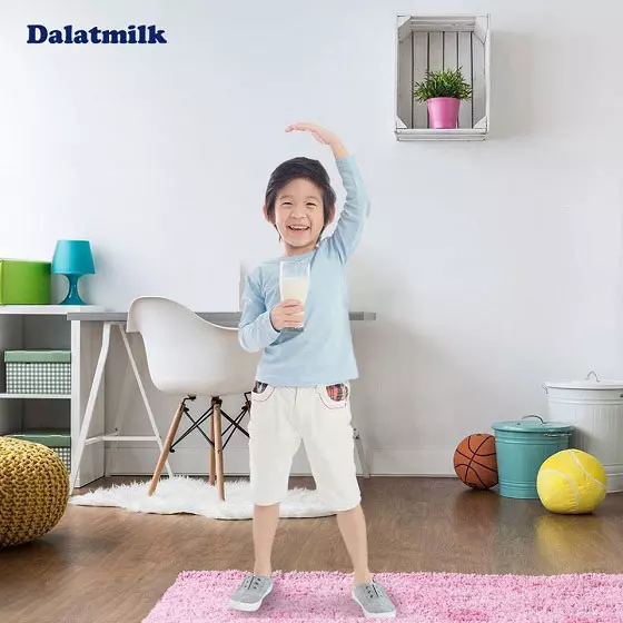 Sữa Tươi Dalatmilk Có Đường Hộp 110ml