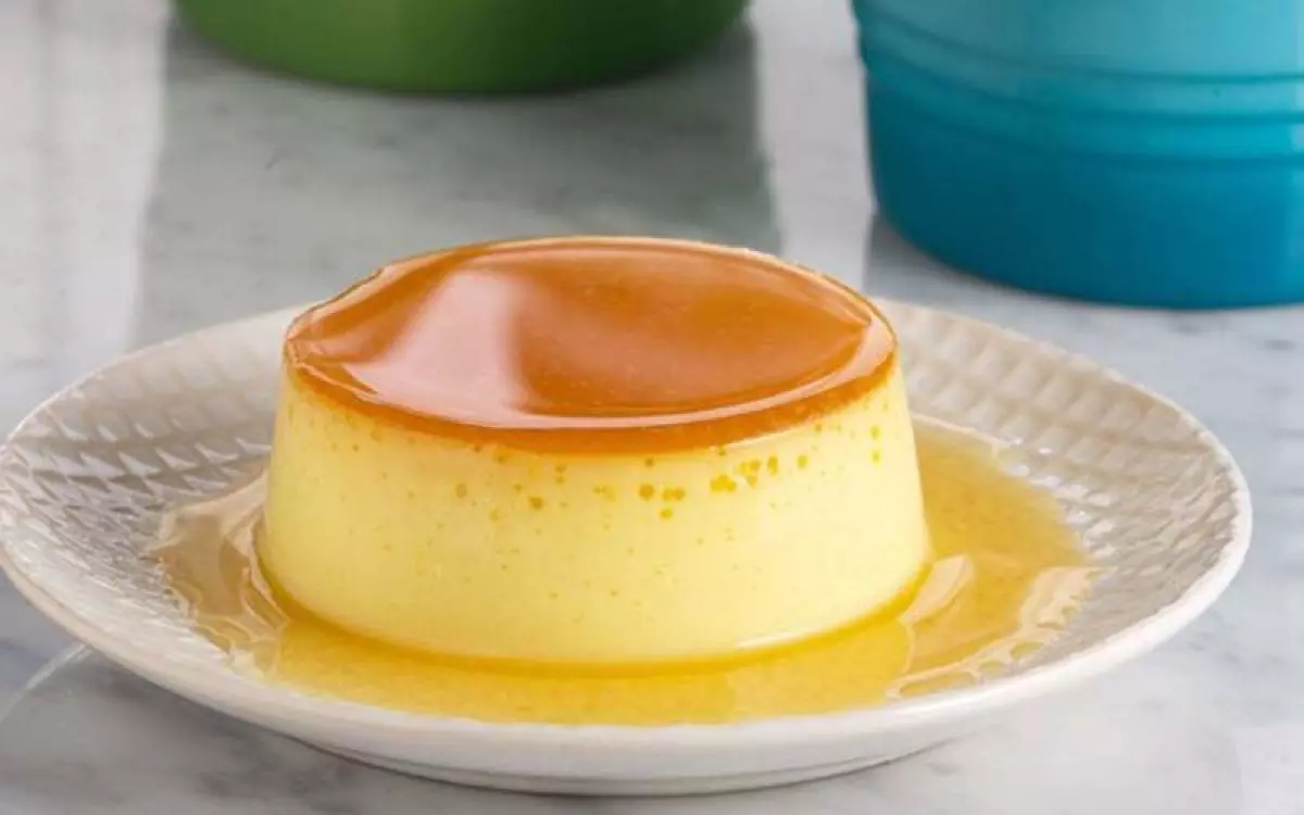 hấp bánh flan