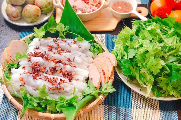 Bánh cuốn rau thơm