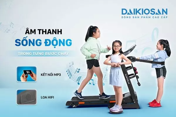 Máy chạy bộ Daikiosan DVCB-00004