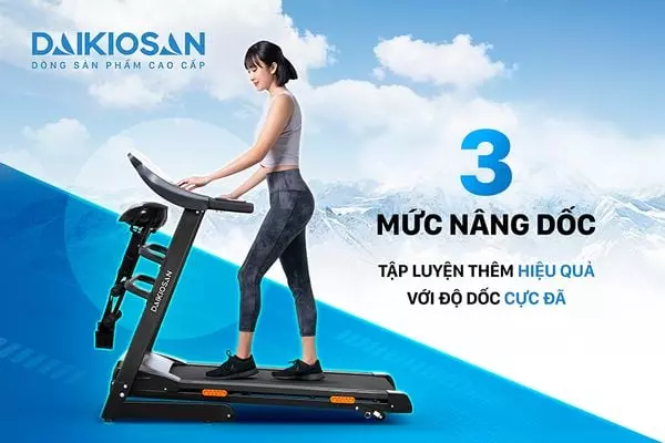 Máy chạy bộ Daikiosan DVCB-00004