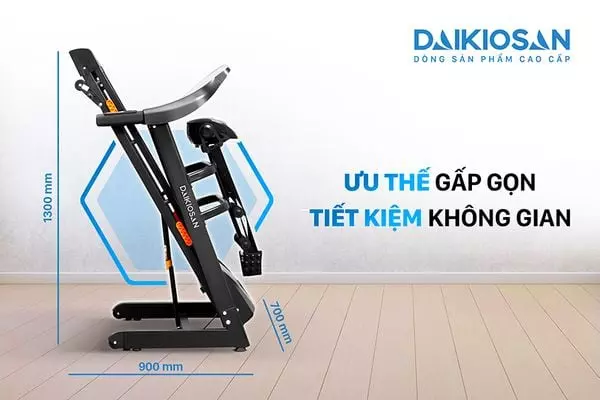 Máy chạy bộ Daikiosan DVCB-00004