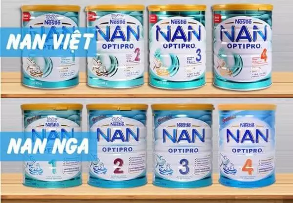 Sữa nan nga có tăng cân không