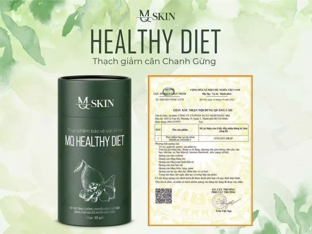 Thạch Giảm Cân MQSkin | MQ HEALTHY DIET