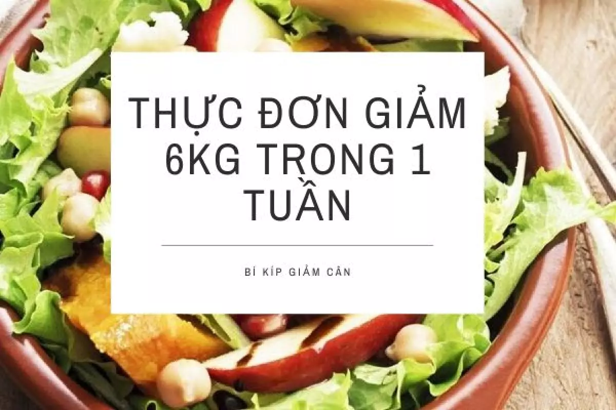 thực đơn giảm cân hàng ngày