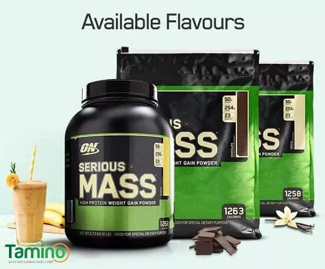 Sữa tăng cân serious mass - thức uống cho người gầy