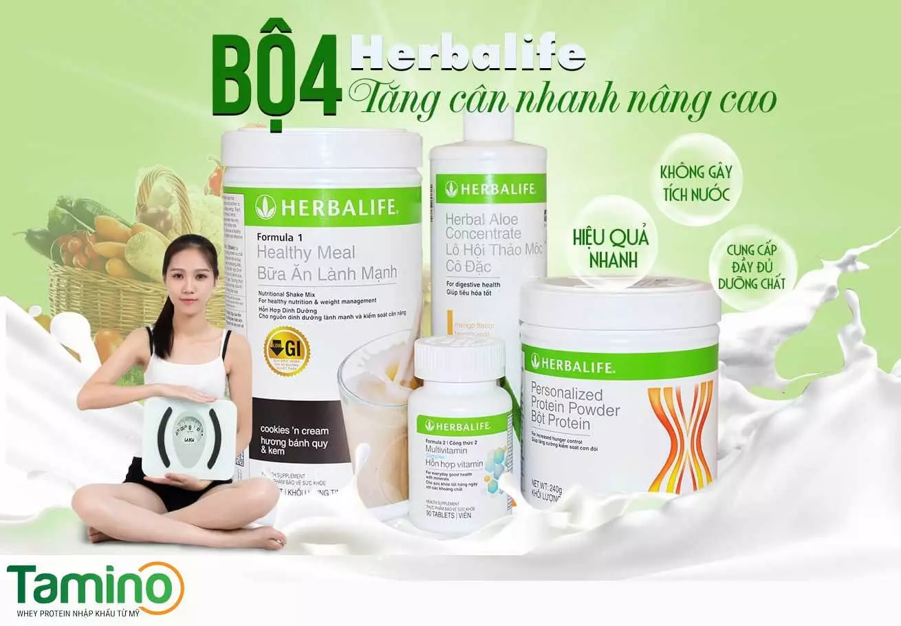 Sữa tăng cân herbalife