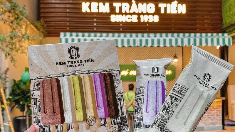 Kem Tràng Tiền - Đặc sản lâu đời của Hà Nội