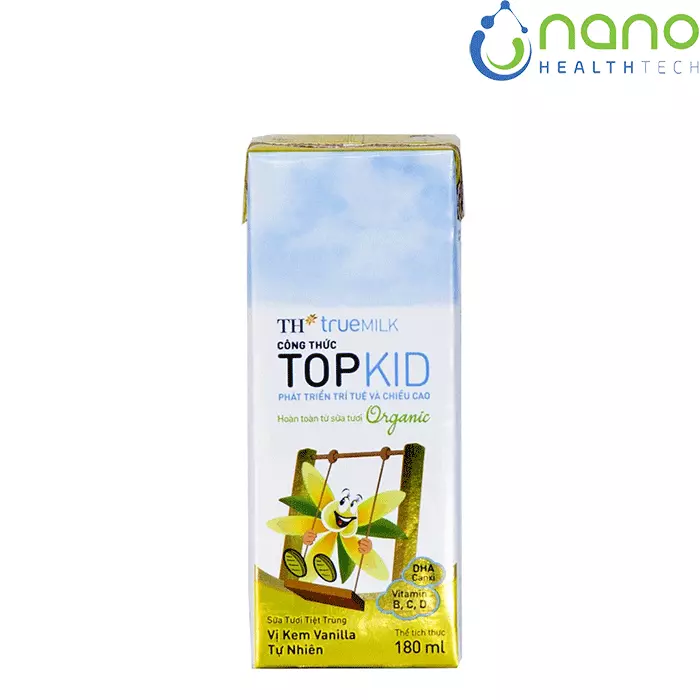 Sữa tươi tăng chiều cao TH True Milk Topkid