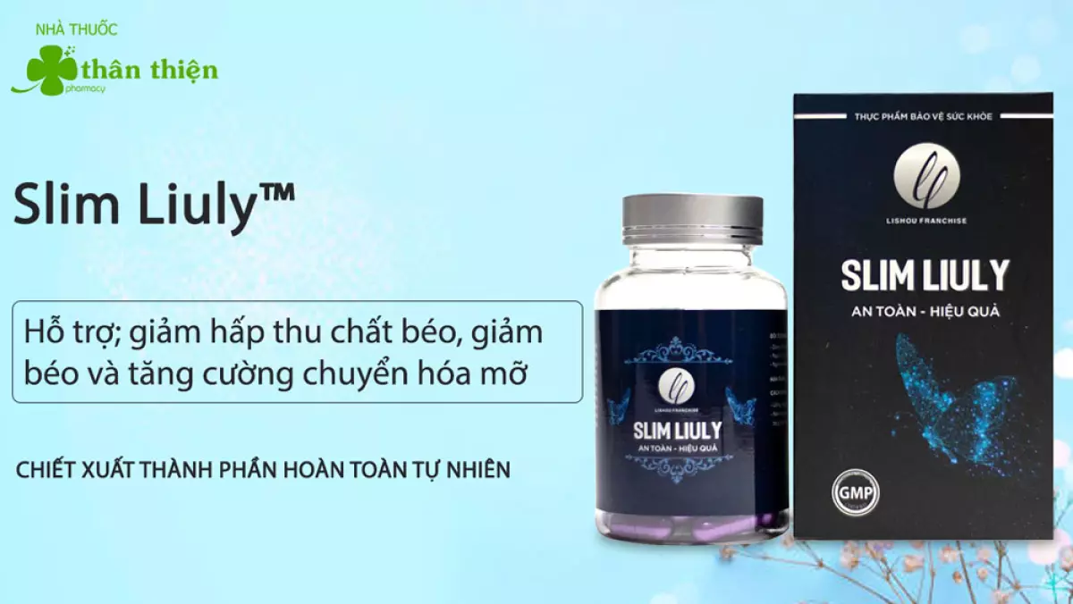 Slim Liuly có bán chính hãng tại Nhà Thuốc