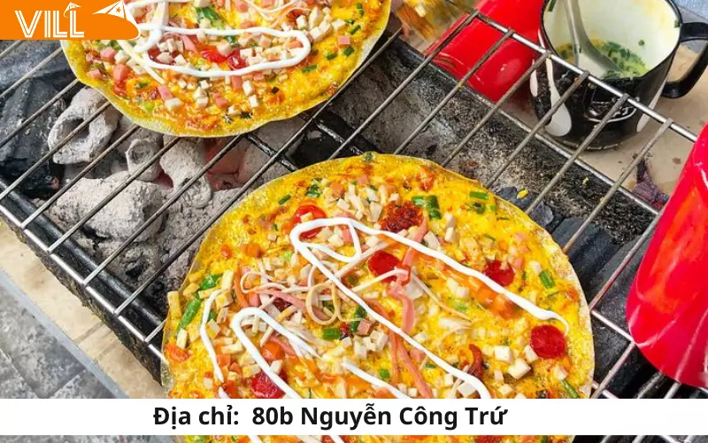 Bánh tráng nướng - Quảng Trường