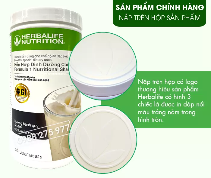 Hỗn hợp dinh dưỡng Herbalife F1