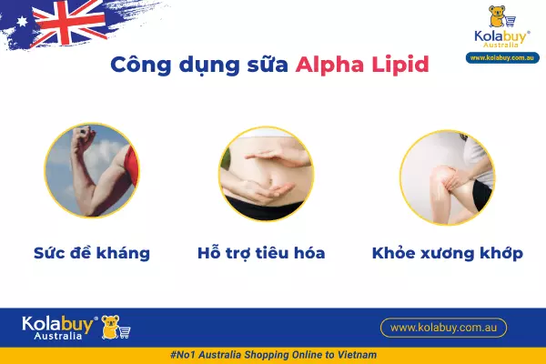 Sữa non Alpha Lipid Úc từ đàn bò nuôi dưỡng tự nhiên