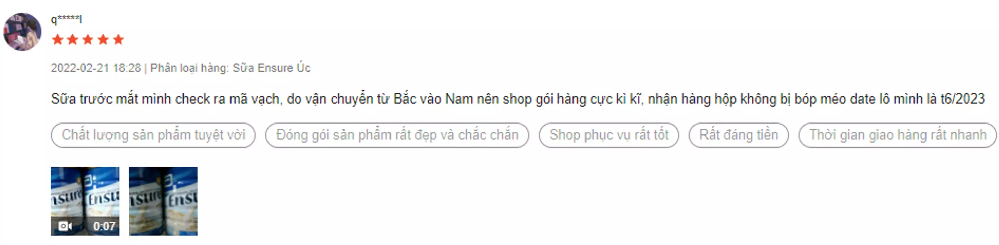 Sữa Ensure Úc có tốt không?