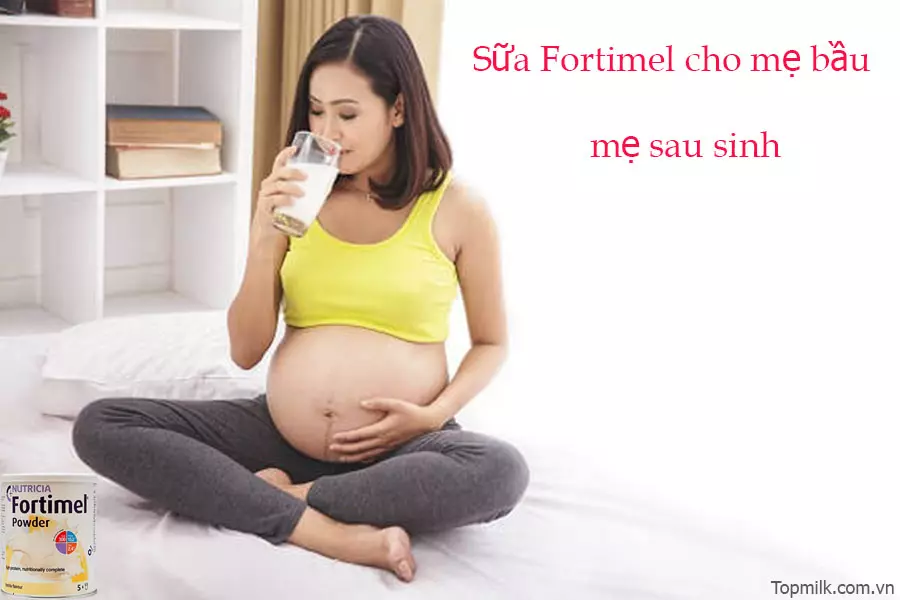 Sữa Fortimel powder vanila 335g có thể dùng được cho cả bà bầu