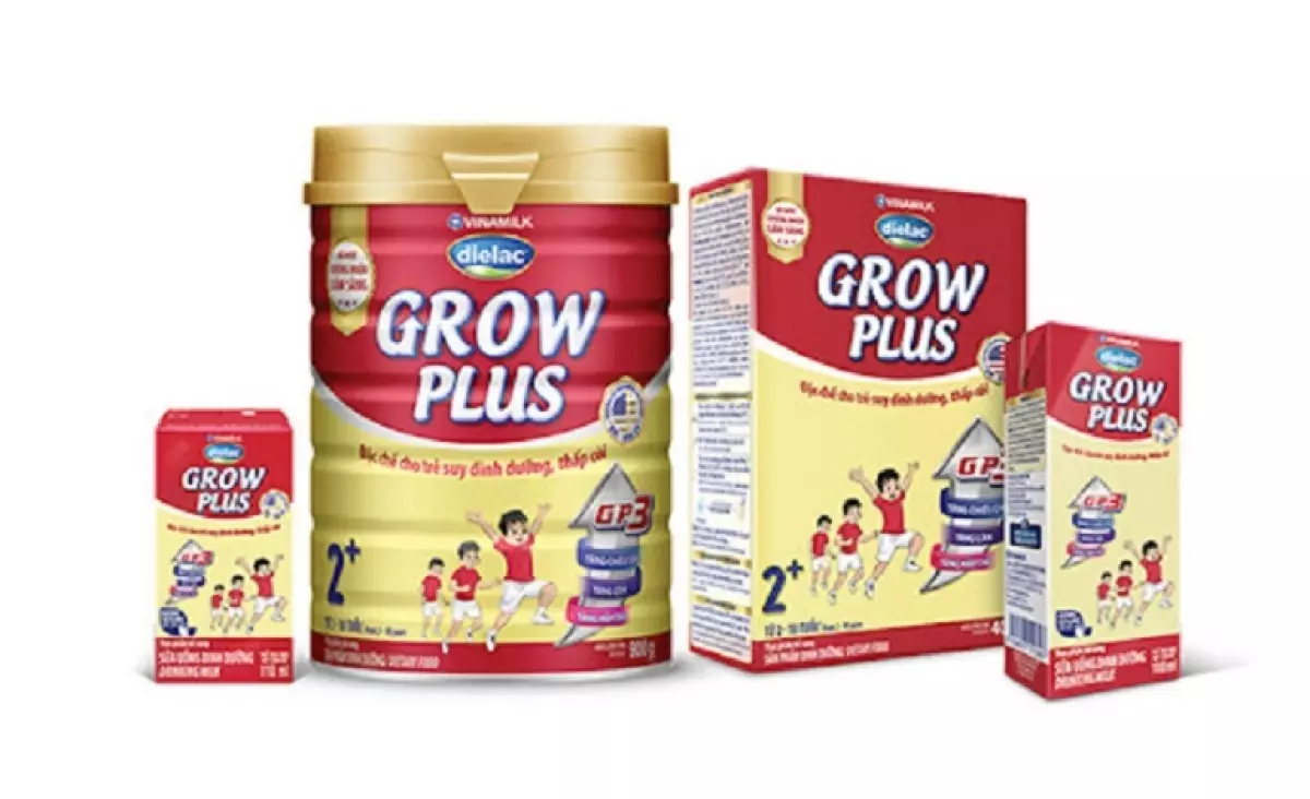 Sữa Grow Plus đỏ Vinamilk