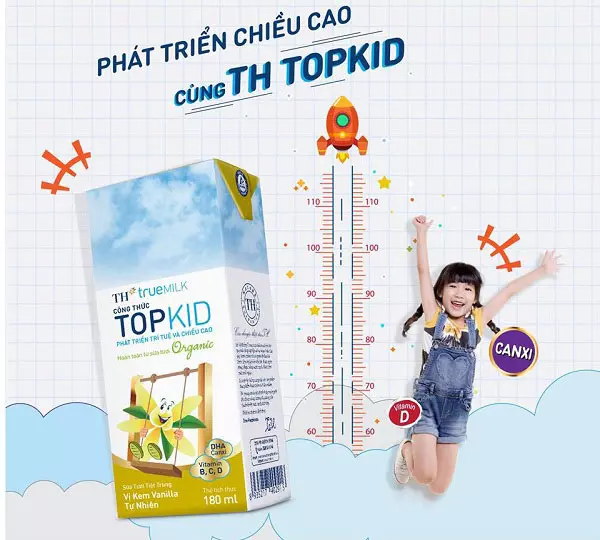 Giàu Canxi và Vitamin D, cho bé chiều cao đạt chuẩn