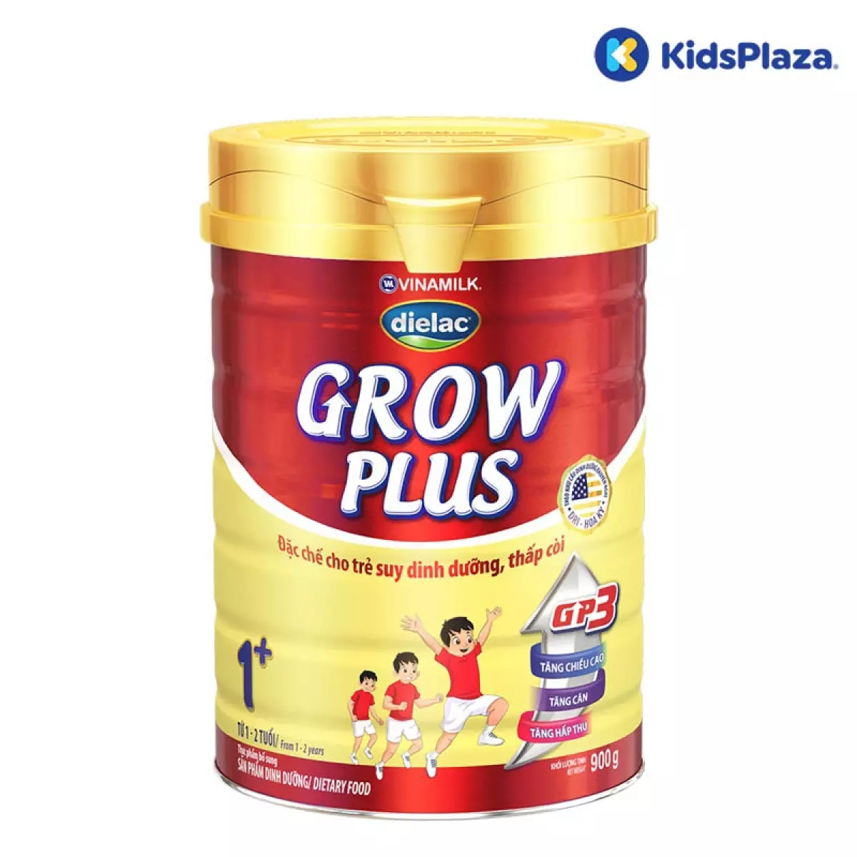 Sữa bột Vinamilk Dielac Grow Plus 1 cho bé 1-2 tuổi