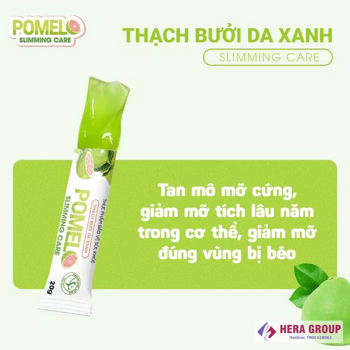 Cách sử dụng Thạch bưởi giảm cân Pomelo Slimming Care